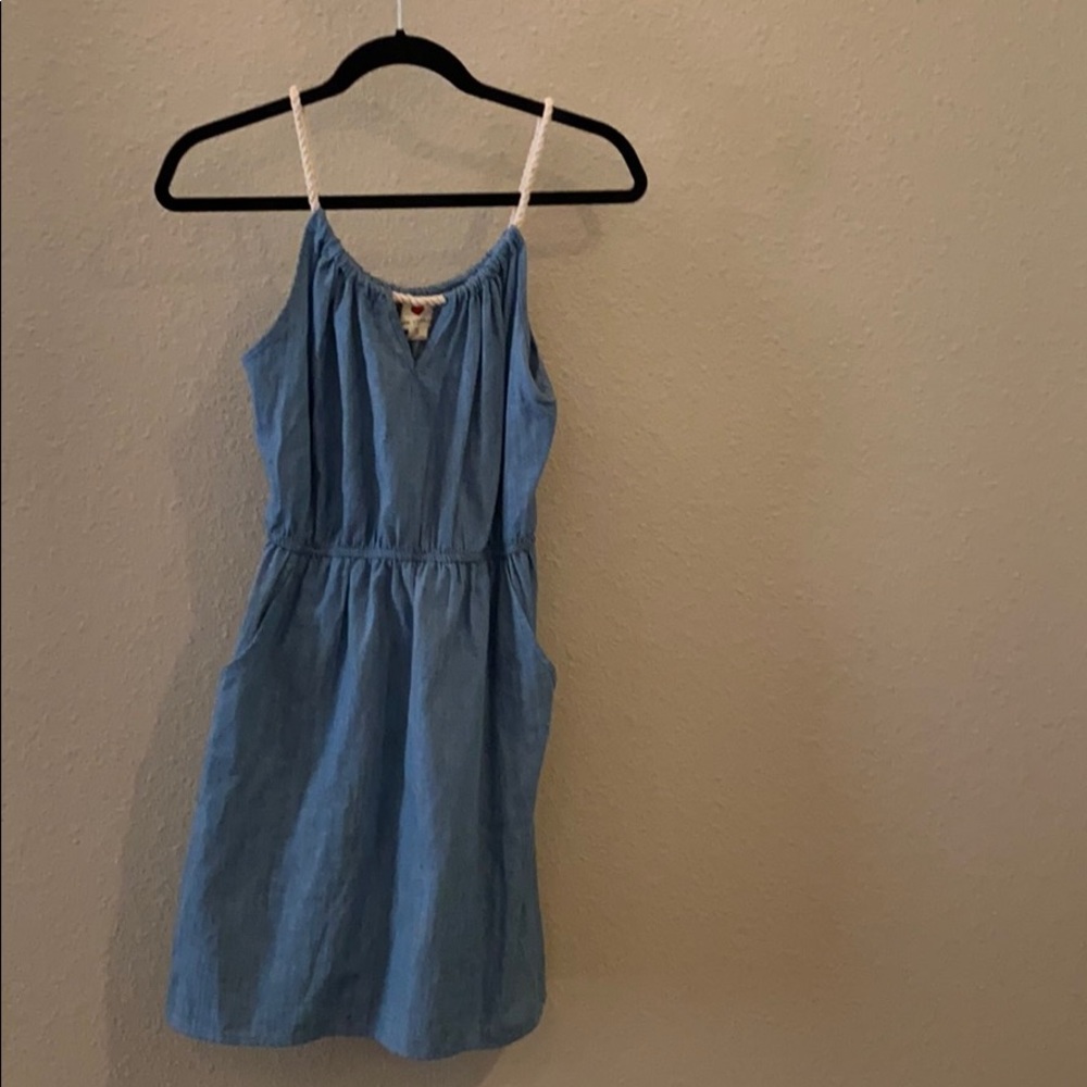 Soft denim dress